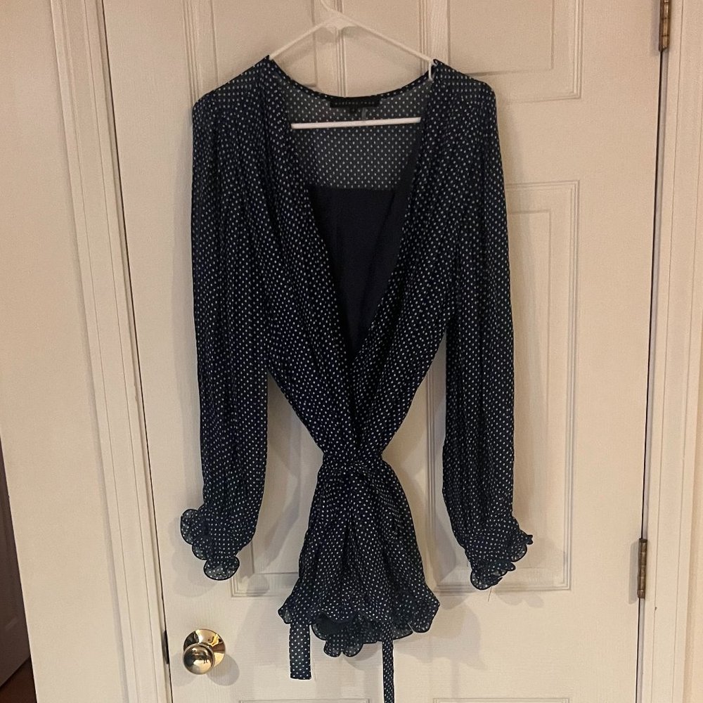 Amazon Blue Shorts Romper